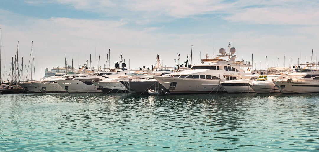 Boats in the marina at Alicante